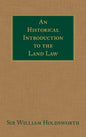 An Historical Introduction to the Land Law - Hardcover