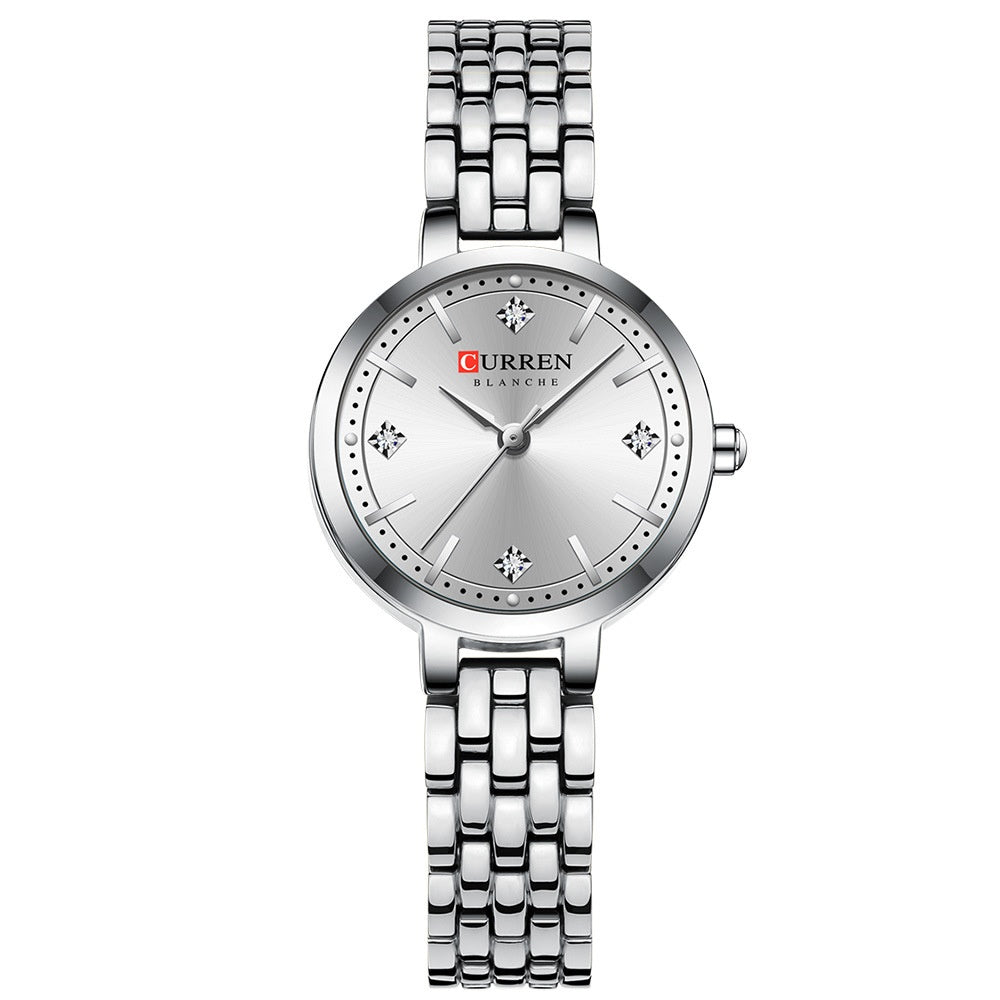Small-dial Waterproof Womens Casual Quartz Watch