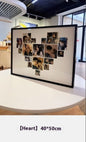 Gong Square Shaped Yi Photo Frame Photo Puzzle Table Decoration