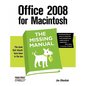 Office 2008 for Macintosh: The Missing Manual - Paperback