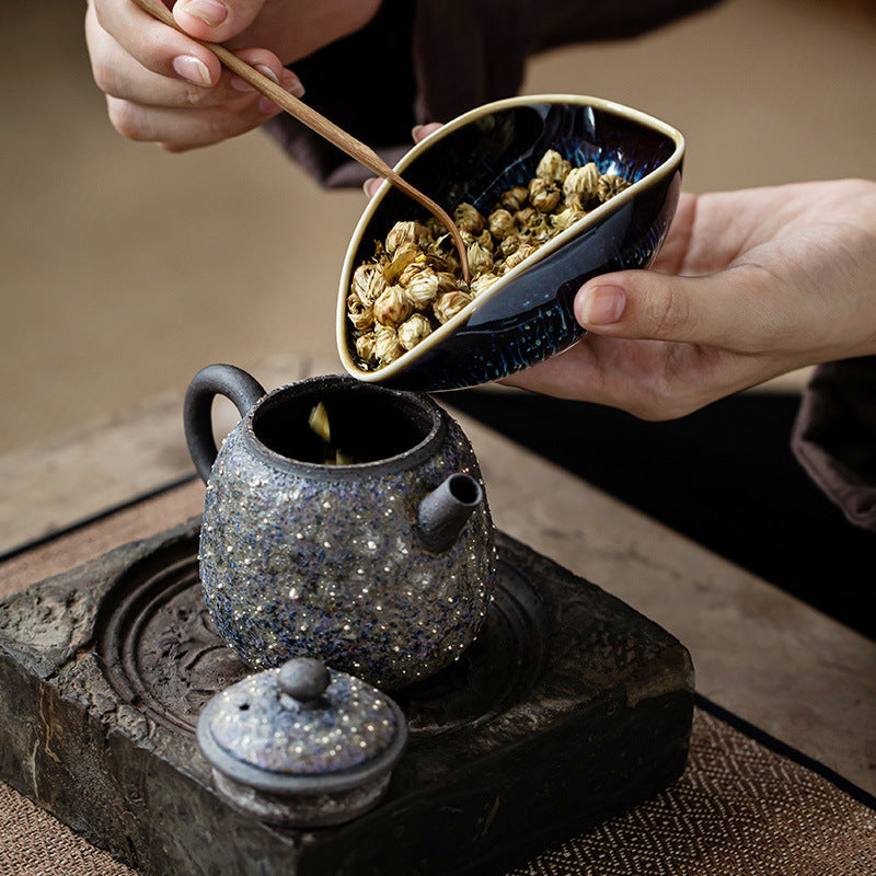 Chinese Tianmu Large Ceramic Teacup