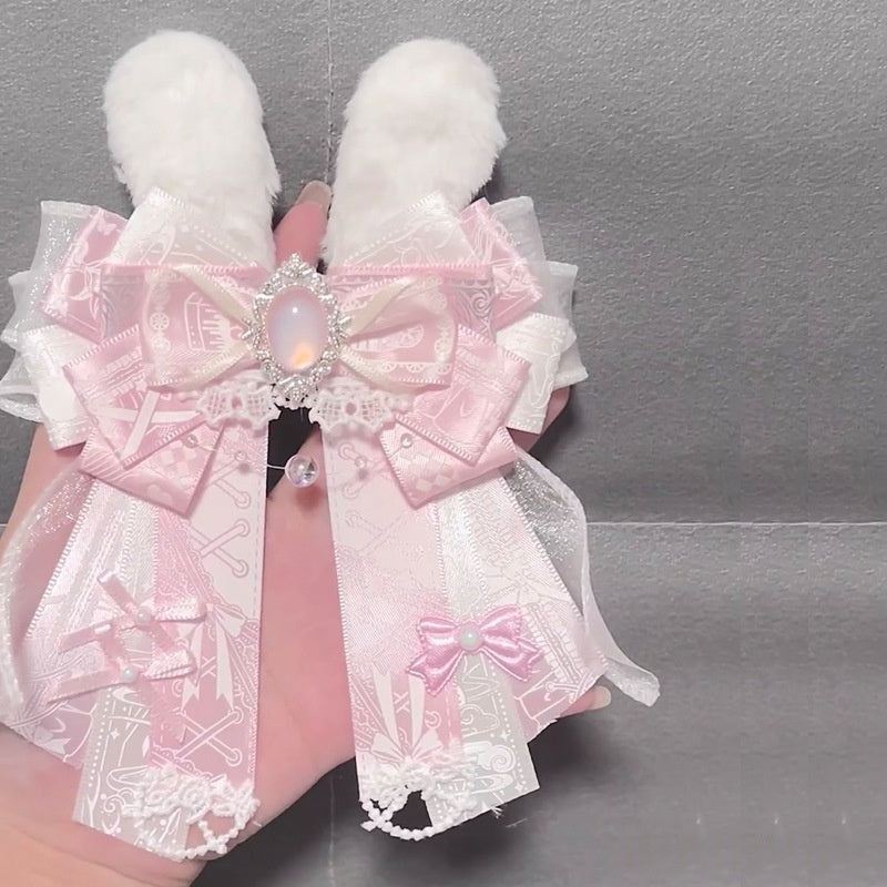 Original Backpack Bow Pendant Versatile Ribbon Brooch