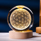 Luminous Starry Sky And Planets Moon Moon Crystal Ball Small Night Lamp Projection Ambience Light Creative Gift New Strange Gift