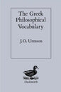Greek Philosophical Vocabulary - Paperback