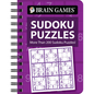 Brain Games - To Go - Sudoku Puzzles: More Than 200 Sudoku Puzzles! (Purple) - Spiral