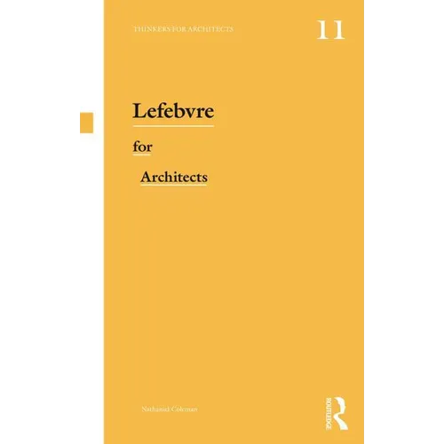 Lefebvre for Architects - Paperback