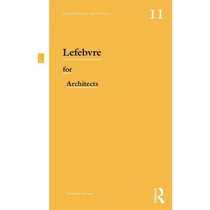 Lefebvre for Architects - Paperback