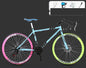 Road Race Variable Speed Solid Tire Double Disc Brake Bicycle