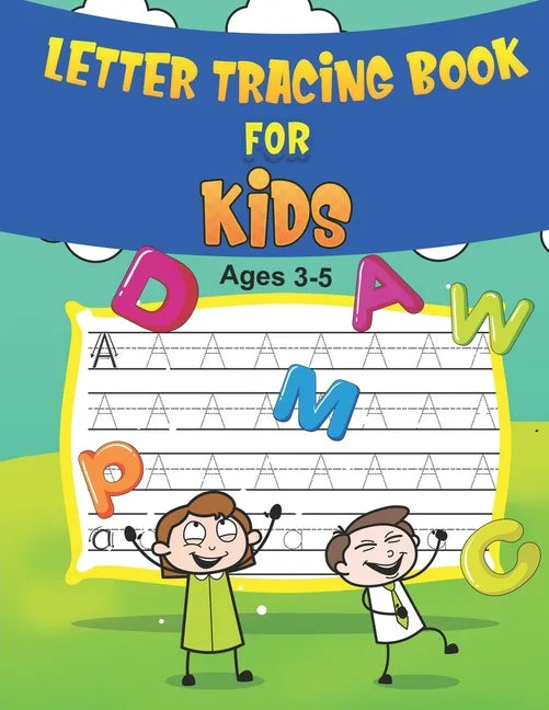 Letter Tracing Books for Kids Ages 3-5: Vol-09. Alphabet Tracing Book.Both Uppercase and Lowercase Letters. (Handwriting Practice). 8.5x11 inch - 100 - Paperback