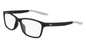 Nike 5048 001 Eyeglasses Matte Black Full Rim Rectangle Shape 49mm