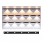 Rechargeable Cat's Eye Hill Corrugated Light Strip