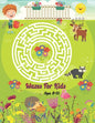 Mazes For Kids Ages 8-10: Maze Activity Book With 40 Mazes and Solving Problem. Mazes For Boys and Girls. - Paperback