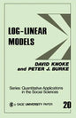 Log-Linear Models - Paperback