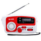 Solar Hand Crank Generator With Flashlight Function
