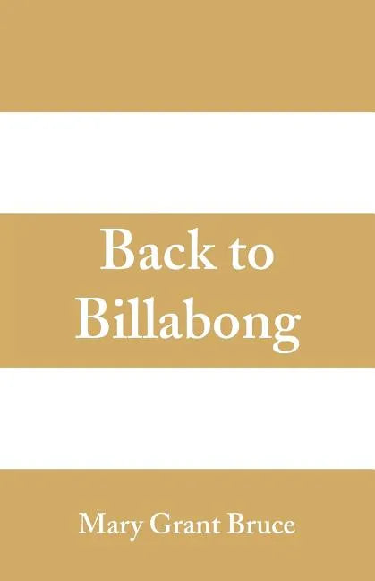 Back To Billabong - Paperback