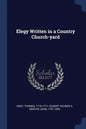 Elegy Written in a Country Church-yard - Paperback