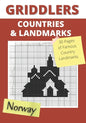Griddlers Countries and Landmarks: Nonograms Puzzle Books, Nonogram, Hanjie, Picross or Griddlers Logic Puzzles Black and White ( Nonogram Book ) - Paperback