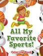 All My Favorite Sports! Coloring Book - Paperback