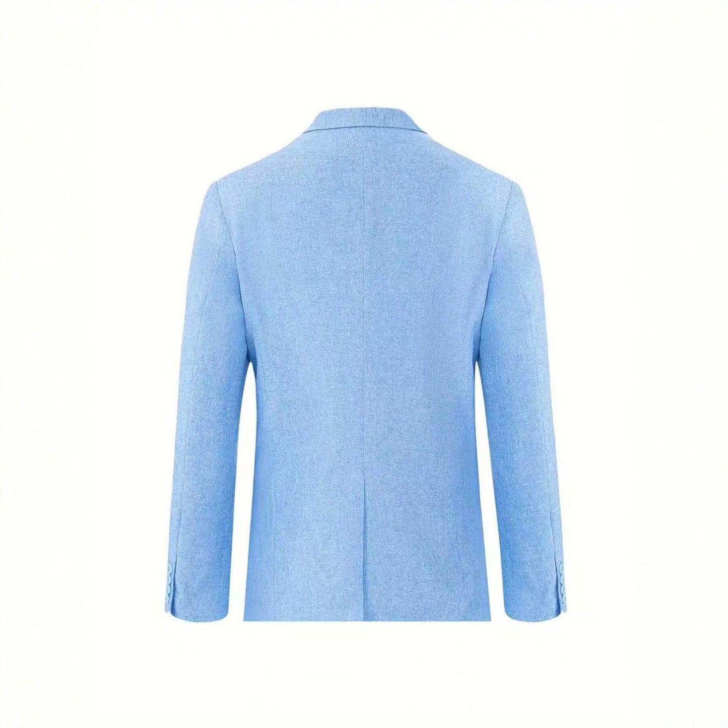 Mens Korean-style Slim-fit Single-breasted Casual Blazer
