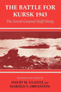 The Battle for Kursk, 1943: The Soviet General Staff Study - Paperback