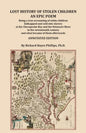 Lost History of Stolen Children: An Epic Poem - Paperback