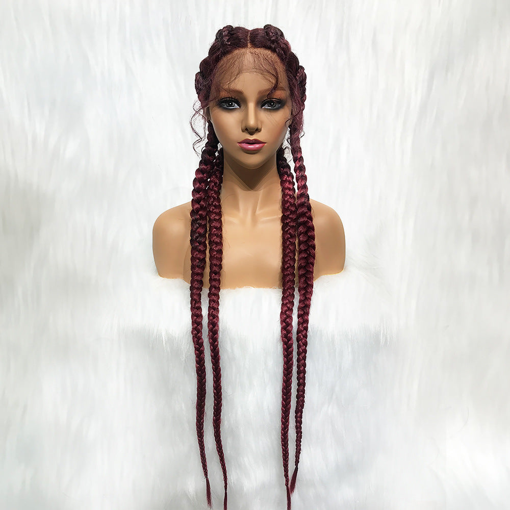 4 Strand Lace Braids Wig