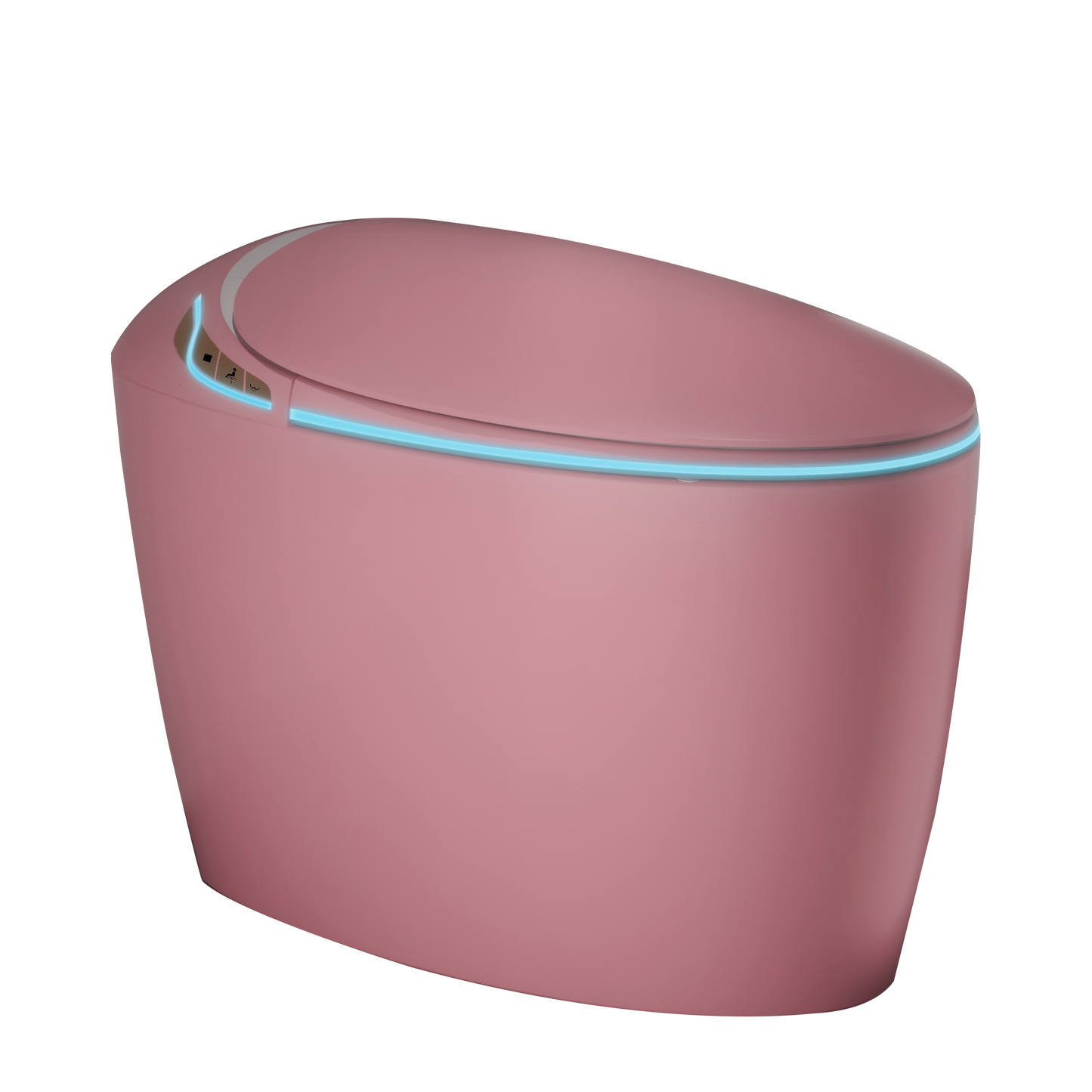 Unique Smart Toilet with Bidet Built In, Intelligent One Piece Toilet For Mod...