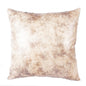 Retro Leather Sofa Pillowcase Cover With Gilded Backrest Cushion