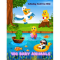 100 Baby Animals - COLORING BOOK FOR KIDS - Paperback
