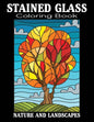 Stained Glass Coloring Book - Paperback