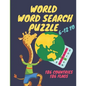 World word search puzzle: Word Search Puzzles: My Word Search Book For Kids: 186 countries and 186 flags, Ages 6-12, 34 pages, 8.5"x11" - Paperback