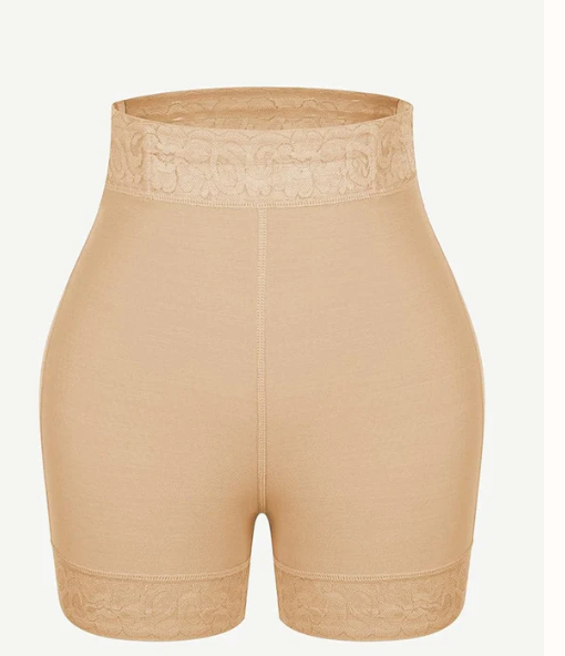 Premium High-waisted Lace Butt-lifting Panties For A Smooth Curvy Silhouette