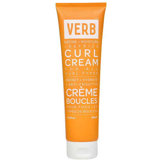 Verb Lightweight Curl Defining Cream - Enhances Curls, Controls Frizz, Vegan & Cruelty-Free