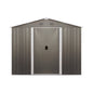 [06X08FT] Alora Premium Outdoor Metal Storage Shed With Metal Floor Frame (SAK95204)