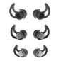MMYQXI Silicone Replacement Earbud Tips Earbud Covers Compatible with Bose QC20 QC20i SoundSport SIE2i IE2 IE3 Headphone Earbud Rubber Tips Ear Tips 3 Pairs S M L