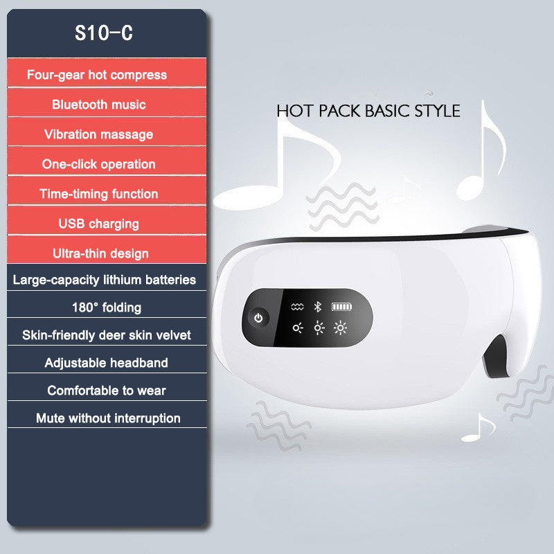 Eye massager steam atomization moisturizing eye hot compress eye mask