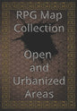 RPG Map Collection Open and Urbanized Areas: Collection of Maps for Role-Playing Games. For gamers and game masters - Paperback