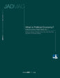 What is Political Economy? - Paperback