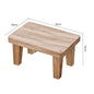 Japanese Solid Wood Stool – Minimalist, Thick-Leg Design