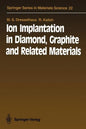 Ion Implantation in Diamond, Graphite and Related Materials - Paperback