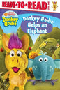 Donkey Hodie Helps an Elephant: Ready-To-Read Level 1 - Hardcover