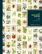 Mixed Media Collage Book: Vintage illustrations of Flowers, Plants, Mushrooms and roses Vintage scrapbook paper to cut and tear Junk Journalling - Paperback