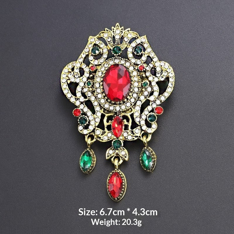 Luxurious Elegant Clothing Brooch For Men And Women
