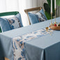 Waterproof All-polyester Linen Splicing Table Flag