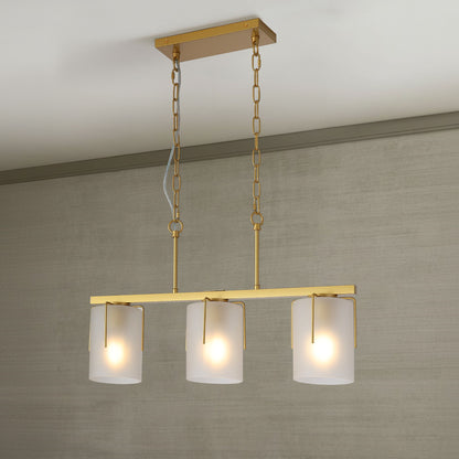 Adjustable Cylindrical Pendant Light