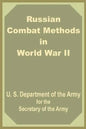 Russian Combat Methods in World War II - Paperback