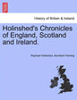 Holinshed's Chronicles of England, Scotland and Ireland. Vol. V - Paperback