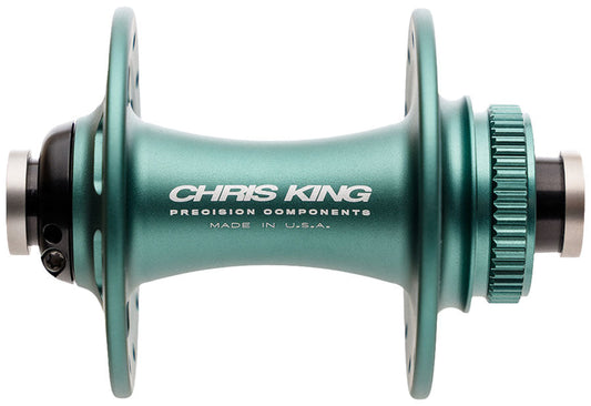 Chris King R45D Front Hub - 12 x 100mm Center-Lock Matte Jade 28H