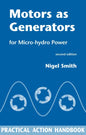 Motors as Generators for Micro-Hydro Power - Paperback
