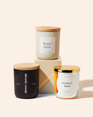 12oz aura private label candle